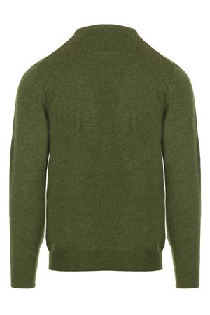 Maglione in lana verde RALPH LAUREN | 710876714017DARKGREEN